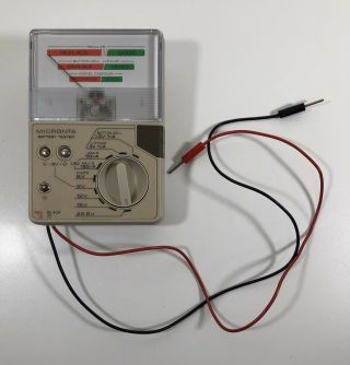 Micronta 22 - 032a Vintage Battery Tester Radio Shack