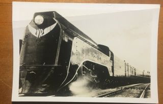 Vintage 1930s Sprit Of Progress Vr Victorian Railways Rail Photo Photograph Pic