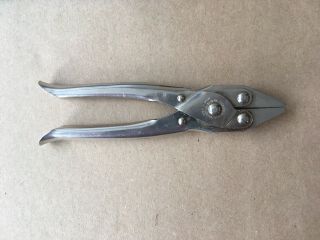 Vintage Sargent & Co.  8 " Wire Strippers / Pliers,  Haven,  Ct,  Usa