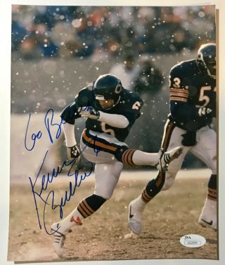 Kevin Butler Signed 8x10 Jsa Photo Autograph 8x 1985 Chicago Bears Inscribed