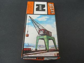Vintage Wiad Atlas Gantry Containerkran Crane N Scale Made West Germany Unbuilt