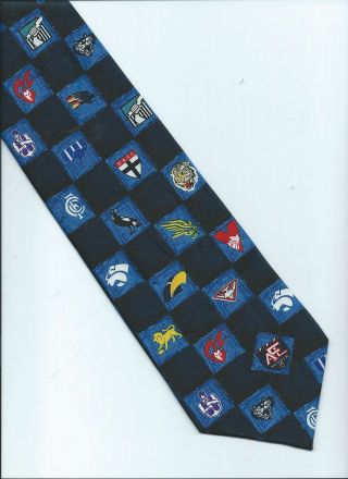 Afl Member Tie Vintage Supporter Tie Collector Club Logos Before Suns Giants