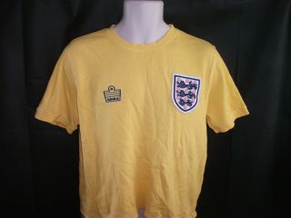 Vintage Admiral England Football 1976 Football Shirt