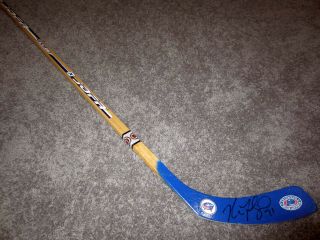 Nick Foligno Columbus Blue Jackets Autographed Signed Hockey Stick W/
