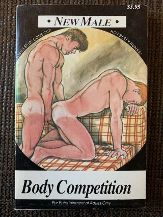 Body Competition Nm - 165 Beefcake Gay Vintage 1982 Pulp Male Young Beefcake