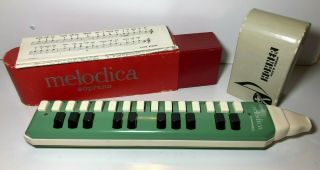 Vintage Hohner Melodica Soprano 25 Keys - With Case And Tutorial