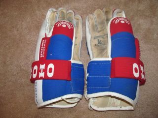 Vtg Vintage Koho 6000 Hockey Gloves - Adult