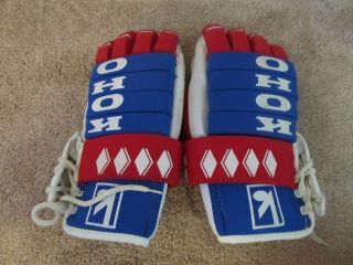 VTG Vintage Koho 6000 Hockey Gloves - Adult 2