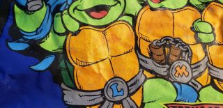 Vintage Teenage Mutant Ninja Turtles Duffel Gym Bag 1991 Tmnt