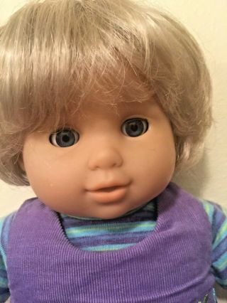 Bitty Baby Twins Blonde Hair Blue Eyes Sister Girl Doll Outfit