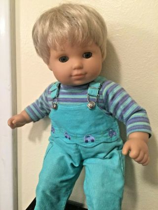 Bitty Baby Twins Blonde Hair Blue Eyes Brother Boy Doll Outfit