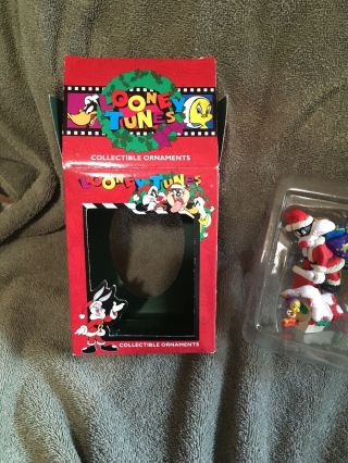 Vintage Tweety & Sylvester Ornament Looney Tunes Warner Bro’s 1996 2