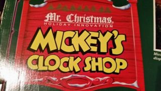 Vintage 1993 Mr.  Christmas Mickey 