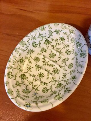 VTG Mason ' s WEDGEWOOD Crabtree & Evelyn SOAP DISH / CUP Vine Floral 3