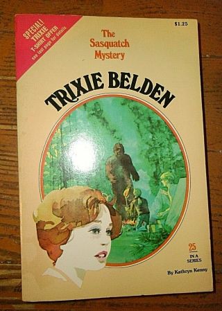 Trixie Belden Series 25 The Sasquatch Mystery 1979 Kathryn Kenny First Edition