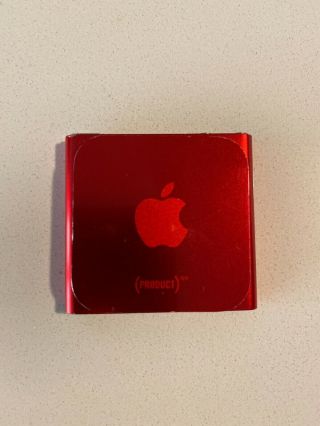 Apple Ipod Nano 6th Generation 8 Gb (product) Red Special Edition Vintage