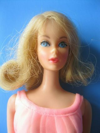 Vintage Barbie Doll Mod Blonde Twist N Turn Tnt 1160 Marlo Flip Bend Leg Japan