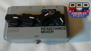 Dod Brand Usa Made 240 Gray 4/1 Vintage Resistance Mixer 80 