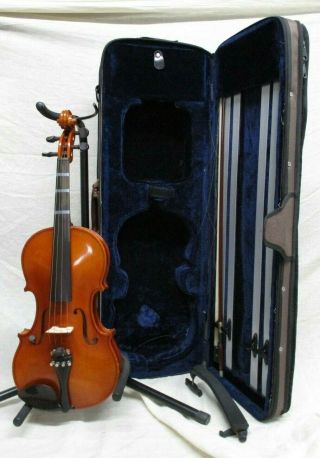 Vintage Mozart Meisel Sn - 400 Violin Geigen Cello Und Bassau 4/4 Size Violin,  Ca