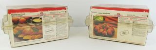 Vintage 1980’s Great American Recipes Recipe Cards 1 - 18 With Plastic Boxes