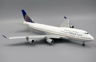 Jc Wings 1/200 United Airlines 747 - 400 Friendship N118ua Last Flight Flaps Down