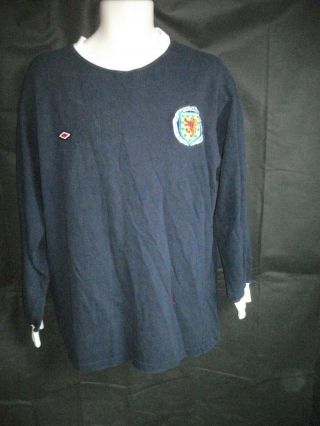 VINTAGE Umbro Scotland 1970 ' s football shirt 2