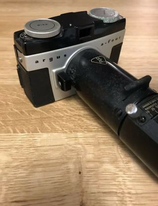 Vintage Argus A - Four Camera & Bausch Plus Lomb Camera Accessories