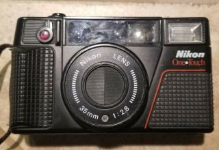 Old Vintage Nikon L35 Af2 Compact 35mm Film Camera