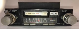 Vintage Pioneer Kp - 4205 Car Cassette Tape Deck Radio Stereo Not