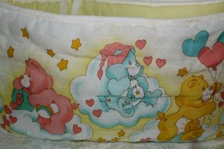 Care Bears Baby Bumper Crib Pad Only Vintage