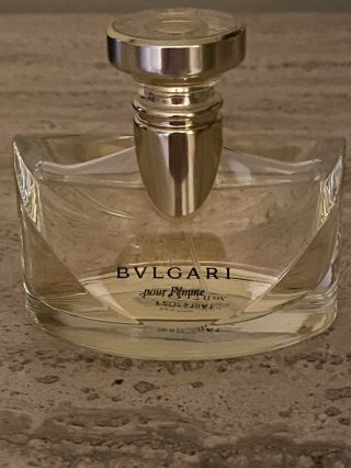 Vintage Bvlgari Bulgari Classic Eau De Parfum Spray 50 Ml 1.  7 Fl Oz 65 Remains