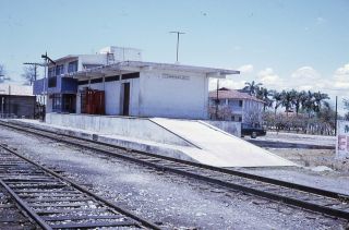 Orig Slides (3) Ndem Ferrocarriles Nacionales De México Depot Scenes 1967 - 1971