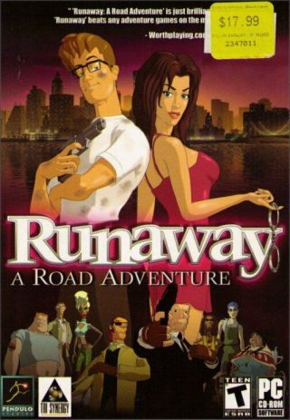 Runaway: A Road Adventure Pendulo Vintage Pc Video Game