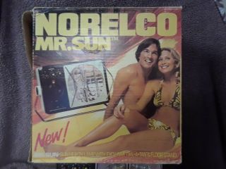 Vintage Norelco Deluxe Mr.  Sun Sun / Health Lamp W/stand Hb 5000 W/box