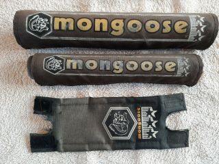 Mongoose Bmx Pads Pad Set / Old School Bmx