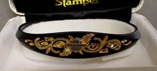 Stamper Black Hills Gold Harley Davidson Cuff Bracelet
