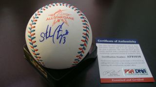 Starlin Castro Yankees 17 All Star Baseball Autograph Auto Psa/dna Authenticate