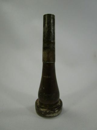 Vintage Olds 7c Trumpet Mouthpiece Silver Plated
