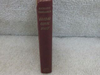 Vintage 1943 Guadalcanal Diary - hardcover Blue Ribbon Book,  Richard Tregaskis 2