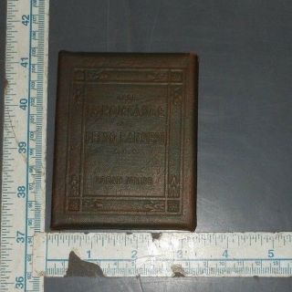 Antique Little Leather Library Book The Importance Of Being Earnest