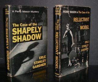Rare Vintage 1960s Hb.  Shapely Shadow & Reluctant Model By Erle Stanley Gardner