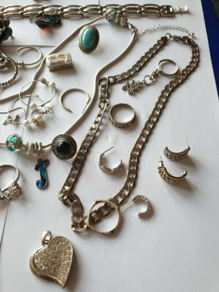 Vintage And Modern jewellery Joblot Spares Repairs Components Wear 2