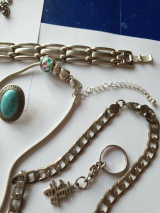 Vintage And Modern jewellery Joblot Spares Repairs Components Wear 3