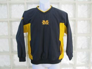 Might Mac University Of Michigan Wolverines Lined Pullover Size Youth M 12 / 14