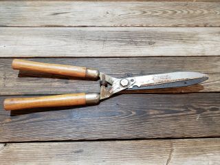 Vintage Craftsman Stainless Blade Hedge Shears Garden Clippers Trimmer Bush