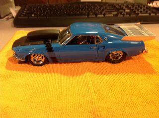 Danbury 1969 Ford Mustang Boss Nine Pro Street 1:24th Die Cast Collectible