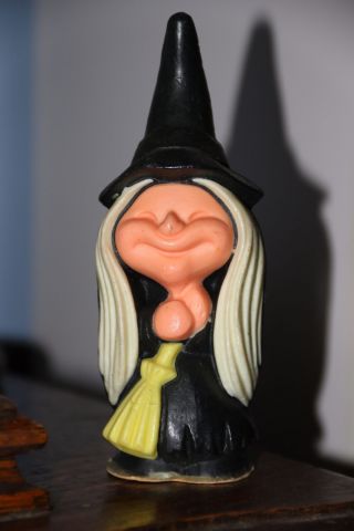 Vintage Halloween Wizard 1980s Air Freshener: Witch