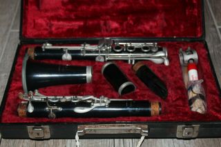 Vintage Evette Buffet Crampon Clarinet With Case