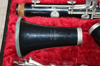 VINTAGE EVETTE BUFFET CRAMPON CLARINET with CASE 2