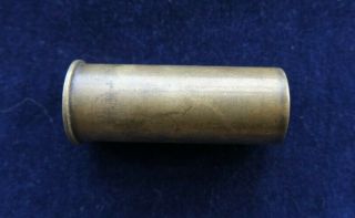 Good Quality Brass Vintage Snap Cap 12 Bore Gun Case Shotgun Cartridge Bag Rod
